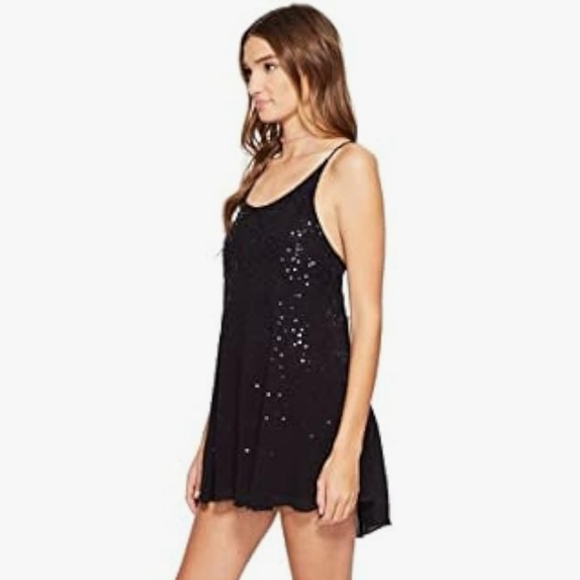 Free People Womens Just Watch Me Slip Slip Dress 🖤 XS - Picture 9 of 11
